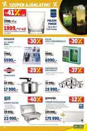 Metro akciós újság Oldal 41: Gorenje FH50EAW Fagyasztóláda €175.990,00, FACKELMANN XXL THERMO BÖGRE €5.590,00