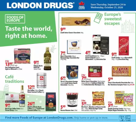 London Drugs flyer (valid until 22-10)