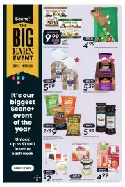 Sobeys flyer week 39 Page 16: Hostess Hickory Sticks €4,50, Dempster's Cinnamon Raisin Bread €5,29
