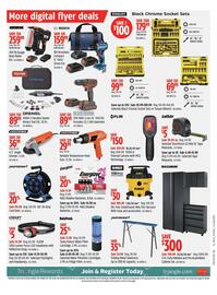 Canadian Tire flyer week 39 Page 24: Mastercraft folding metal sawhorse €24,99