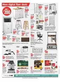 Canadian Tire flyer week 39 Page 20: McCafe Premium Roast K-Cup Pods €36,99, For living 6-bin organizer white €115,99