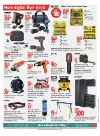 Canadian Tire flyer week 39 Page 24: Mastercraft folding metal sawhorse €24,99