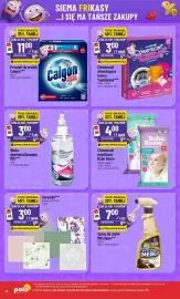 Polomarket gazetka tydzień 39 Strona 12: Chusteczki absorbujące kolory You & Home €3,00, Proszek do pralek Calgon €11,00