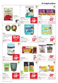 Colruyt folder Pagina 12: Becel chocopasta met hazelnoten €5,84, Jordans alle ontbijtgranen €7,76