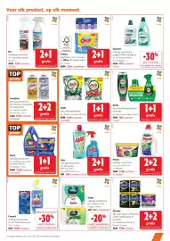 Colruyt folder Pagina 17: Ajax volledig assortiment €5,98, Tempo zakdoeken 40 x 10 stuks of Okay alle keukenrollen €22,36