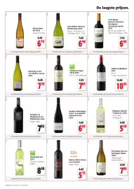 Colruyt folder Pagina 6: Primitivo di Manduria D.O.C. Palemarino 2025 €7,95, Arthur Metz wit 2025 €6,79