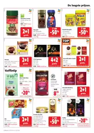 Colruyt folder Pagina 8: Nescafé alle oploskoffie €12,74, Ferrero rocher €7,04