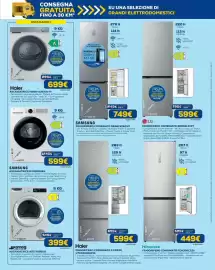 Volantino DIMOStore Pagina 3: 85 cm 64,3 cm 60 cm CONSEGNA GRATUITA FINO A 30 KM* ASCIUGATRICI 9 KG A Wi-Fi SU UNA SELEZIONE