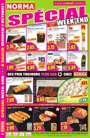 Catalogue Norma semaine 40 page 14: TANNENHOF Lard fumé €5,70, Cité marine Crevettes panées cuites €4,99