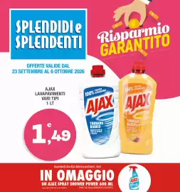 Volantino Splendidi e Splendenti Pagina 1: SPLENDIDI e € SPLENDENTI Risparmio GARANTITO OFFERTE VALIDE DAL 23 SETTEMBRE AL 6