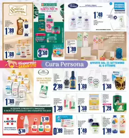 Volantino Splendidi e Splendenti Pagina 2: Borotalco saponetta profumata €1,29, Felce azzurra intimo ph4.5 fresco €1,49
