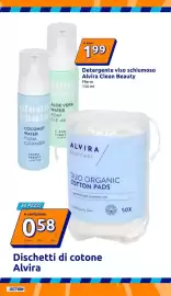 Volantino Action settimana 39 Pagina 10: Detergente viso schiumoso Alvira Clean Beauty €1,99