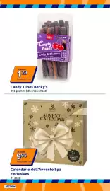Volantino Action settimana 39 Pagina 16: Calendario dell'Avvento Spa Exclusives €9,95, Candy Tubes Becky's €1,29