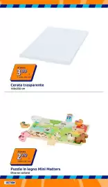 Volantino Action settimana 39 Pagina 17: Puzzle in legno Mini Matters €2,29, Cerata trasparente €3,99