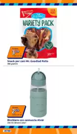 Volantino Action settimana 39 Pagina 26: Bicchiere con cannuccia Alvär €2,69, Snack per cani Mr. Goodlad Pollo €3,39