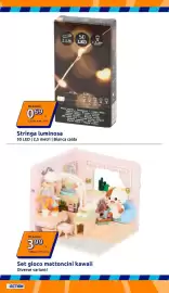Volantino Action settimana 39 Pagina 8: Set gioco mattoncini kawaii €3,99, Stringa luminosa €0,69