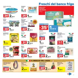 Volantino Carrefour Pagina 13: Mozzarella Granarolo €4,79, Fesa di Tacchino Arrosto Amadori €1,49