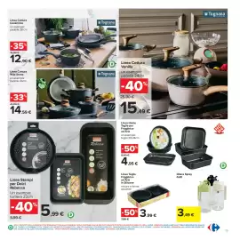 Volantino Carrefour Pagina 39: Linea Teglie Friggitrice ad Aria in Silicone €3,99, Oliera Spray €3,49