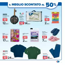 Volantino Carrefour Pagina 7: Jeans Uomo €6,49, Pantofole Uomo o Donna €7,49