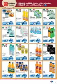 Volantino Carrefour | Punti Sprint Payback Pagina 11: Le Linfe Vitasnella €15,00, Bibite Zero Zuccheri Sanpellegrino €15,00