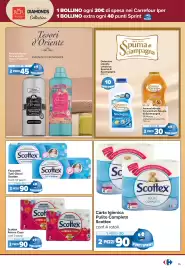 Volantino Carrefour | Punti Sprint Payback Pagina 15: Carta Igienica Pulito Completo Scottex €90,00