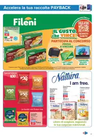 Volantino Carrefour | Punti Sprint Payback Pagina 21: Pane Azzimo Nattura €2,45, Pane Azzimo di Kamut Nattura €3,19