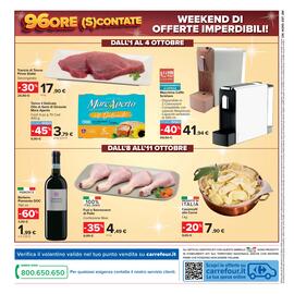 Volantino Carrefour Market Pagina 30: Barbera Piemonte DOC €1,99, Macchina Caffè Scishare €41,94