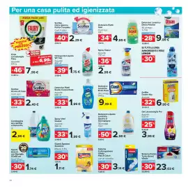 Volantino Carrefour Market Pagina 20: Detersivo Piatti Svelto Concentrato €1,99