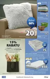 JYSK gazetka Strona 16: Poduszka ozdobna Lotus 50x50 cm €20,00, Materac piankowy Svinna 90x200 cm Dreamzone €950,00