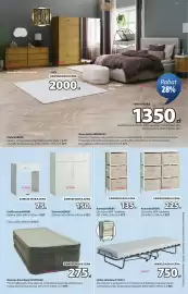 JYSK gazetka Strona 7: Rama łóżka Vemmelev €1.350,00, Szafa Raberg €2.000,00
