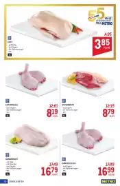 Metro Flugblatt Seite 10: Gänsekeulen €16,99, Gänsebrust €16,79