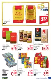 Metro Flugblatt Seite 33: Regio Bon Aroma €8,39, Julius Meinl Premium Caffe Crema od. Espresso €16,65