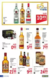 Metro Flugblatt Seite 42: Chivas Regal Blended Scotch Whisky €21,99, The Demon's Share Rum €24,99