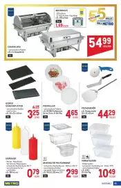 Metro Flugblatt Seite 45: Pizzateller €4,65, GN Behälter Polycarbonat €2,99