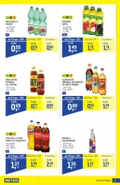 Metro Flugblatt Seite 5: Waldquelle Frucht €0,55, Coca Cola, Fanta, Sprite od. Mezzo Mix €1,37