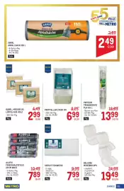 Metro Flugblatt Seite 55: Papstar Trinkbecher €13,99, Pappteller 13x20 cm €6,99