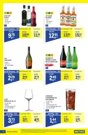 Metro Flugblatt Seite 6: Luminarc Longdrinkglas Amsterdam €1,44, ILIOS WEINGLAS NR. 21 €3,73