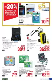 Metro Flugblatt Seite 61: Kärcher Hochdruckreiniger K7 Comfort Premium €369,00