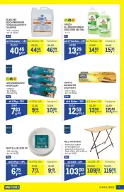 Metro Flugblatt Seite 7: Dr. Becher Geschirrreiniger Flüssig Galakor F9 Chlorfrei €40,45