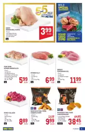 Metro Flugblatt Seite 9: Mastercut Fine Foods Chicken Burger €38,45, Mastercut Fine Foods Chicken Strips €9,99