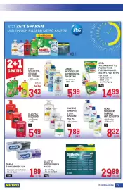 Metro Flugblatt Seite 23: Pantene Shampoo €7,89, Head & Shoulders Shampoo Anti Schuppen €8,32