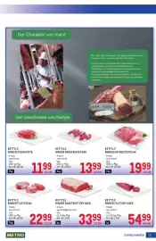Metro Flugblatt Seite 3: Kettyle Rinder Roastbeef Dry Aged €33,99, KettyLe Rinder Filetsteak €22,99