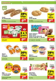 Nah&Frisch Flugblatt woche 40 Seite 2: Wiesenmilch Bio Fruchtjogurt €0,62, Eskimo Multipack €4,79
