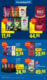Lidl tilbudsavis uge 40 Side 4: Kims Chips €11,95, J.D.GROSS Chokolade €24,95