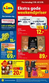 Lidl tilbudsavis uge 40 Side 40: Bellarom hele kaffebønner €89,00, Lidl Halloweenkostume €79,00