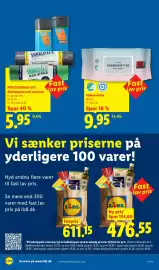 Lidl tilbudsavis uge 40 Side 5: Purio/Skrald-Let affaldspose med snøreluk €5,95, Vådservietter €9,95