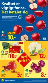 Lidl tilbudsavis uge 40 Side 6: Granataeble €5,00, Rødløg €8,00