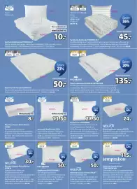JYSK Flugblatt Seite 4: Kopfkissen NONSNIBBA €27,50, Baumwoll-Bettdecke RUNDEGGI €50,00