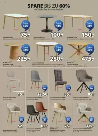 JYSK Flugblatt Seite 6: Esszimmerstuhl BJERREBY €55,00, Esszimmerstuhl HYGUM €65,00