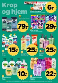 Netto tilbudsavis uge 39 Side 23: Ajax rengøring €25,00, Urtekram håndsæbe €25,00